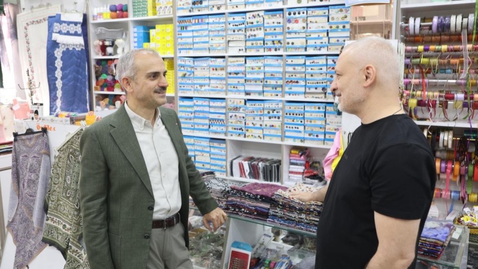 Başkan Çiftçi, güne esnaf ziyaretiyle başladı
