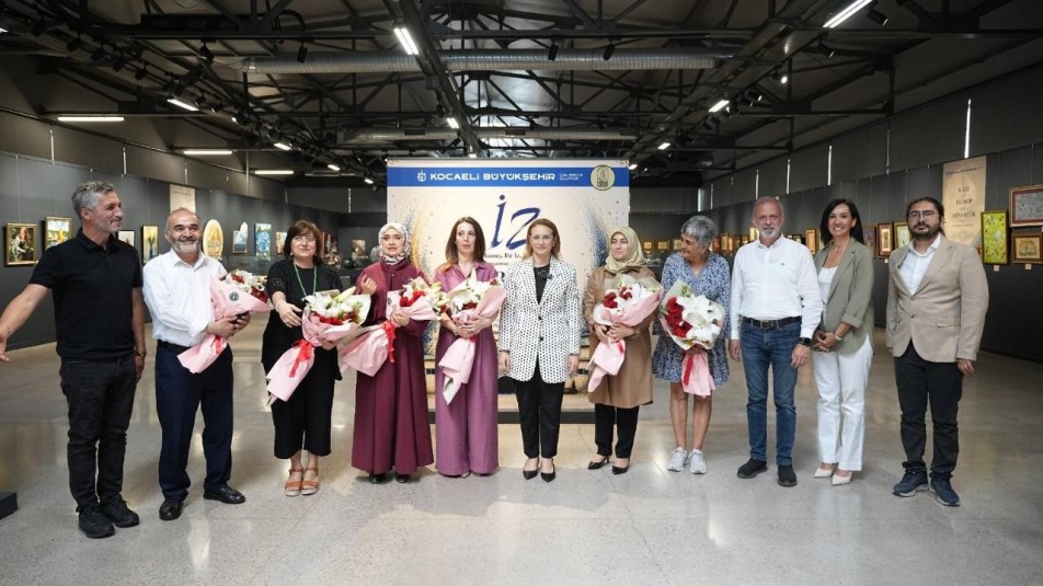 Büyükşehir'de sanatın "İz"i bu sergide