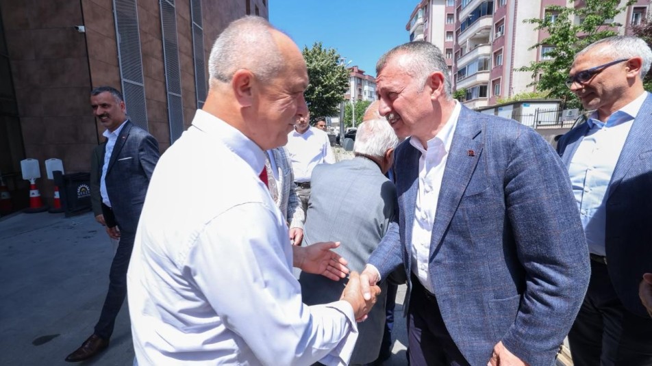 Galericiler, site taleplerini Başkan Büyükakın'a iletti