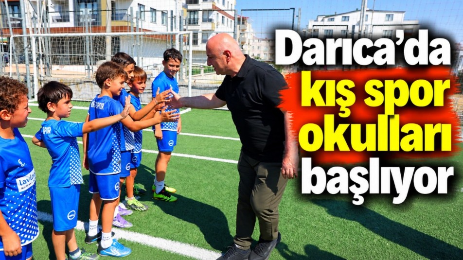 Darıca'da kış spor okulları başlıyor