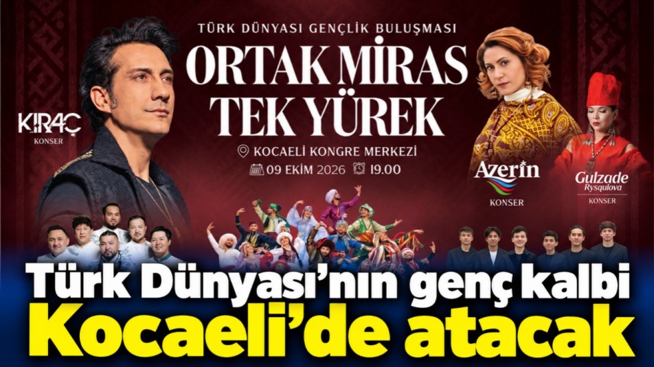 Türk Dünyası'nın genç kalbi Kocaeli'de atacak